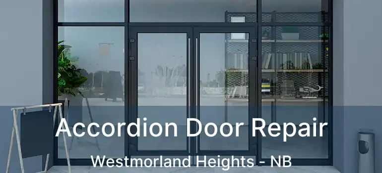  Accordion Door Repair Westmorland Heights - NB