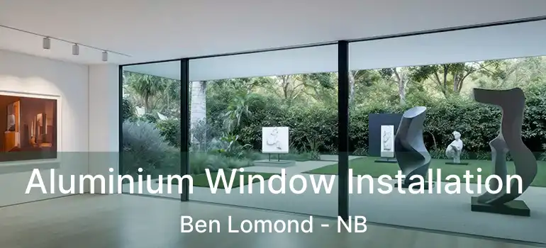  Aluminium Window Installation Ben Lomond - NB
