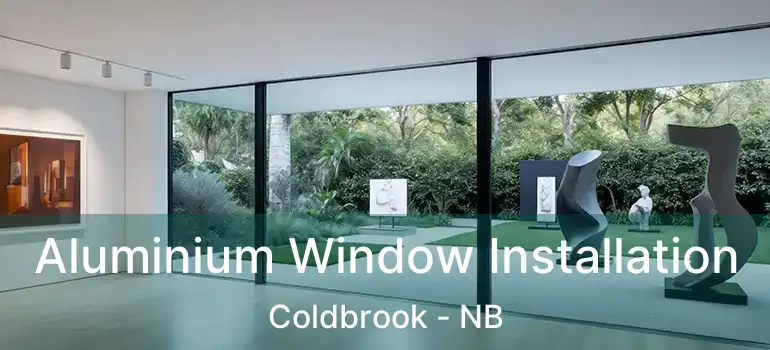  Aluminium Window Installation Coldbrook - NB