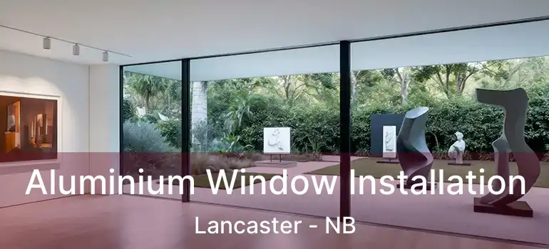  Aluminium Window Installation Lancaster - NB