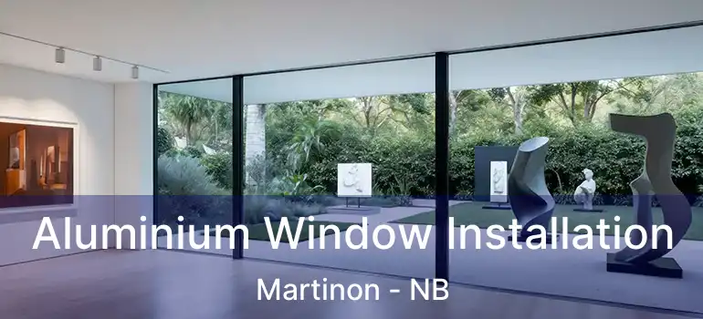  Aluminium Window Installation Martinon - NB