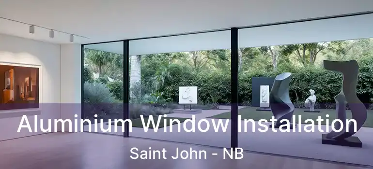  Aluminium Window Installation Saint John - NB