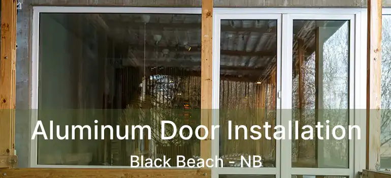  Aluminum Door Installation Black Beach - NB