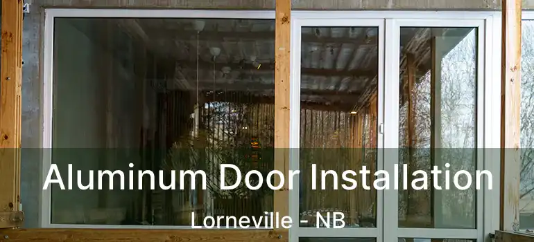  Aluminum Door Installation Lorneville - NB