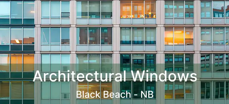  Architectural Windows Black Beach - NB