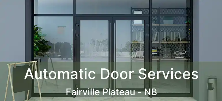  Automatic Door Services Fairville Plateau - NB