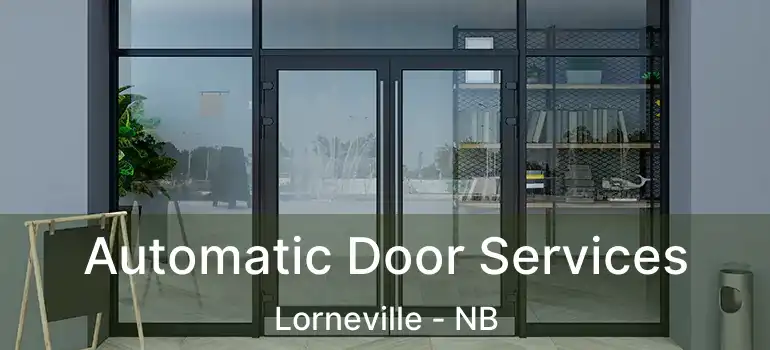  Automatic Door Services Lorneville - NB