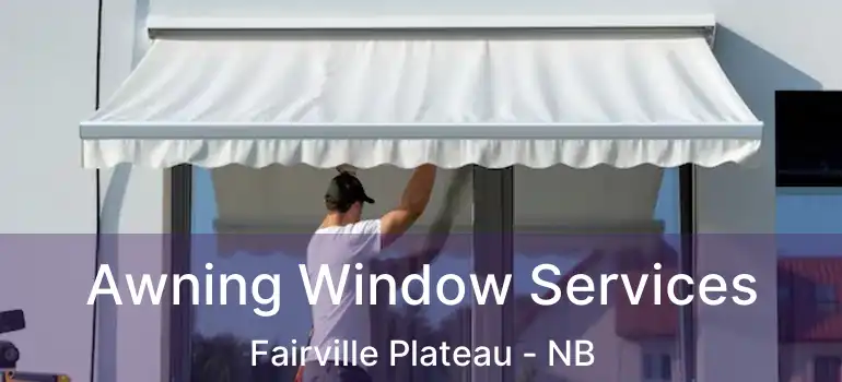  Awning Window Services Fairville Plateau - NB