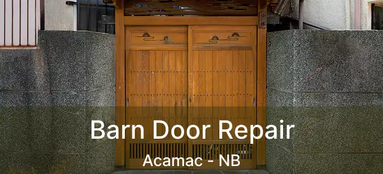  Barn Door Repair Acamac - NB