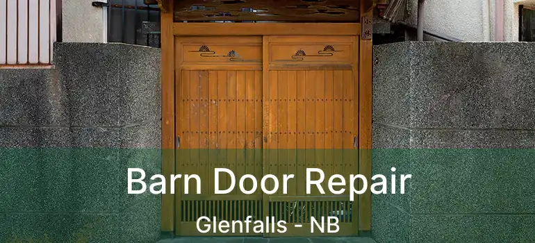  Barn Door Repair Glenfalls - NB