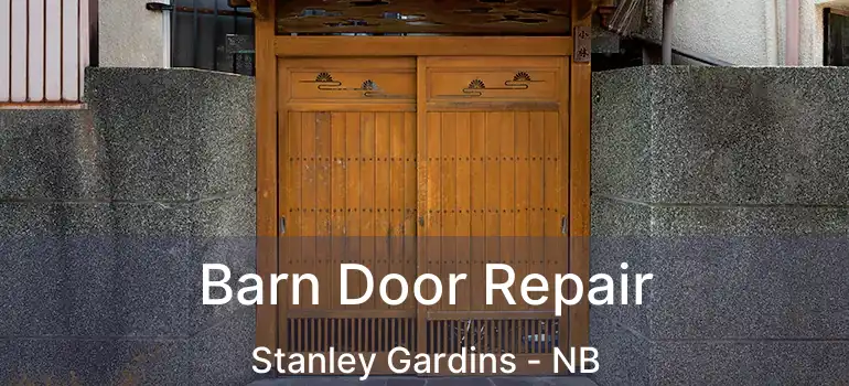  Barn Door Repair Stanley Gardins - NB