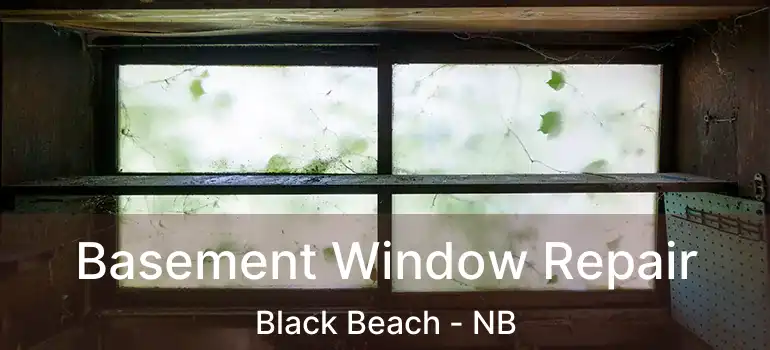  Basement Window Repair Black Beach - NB