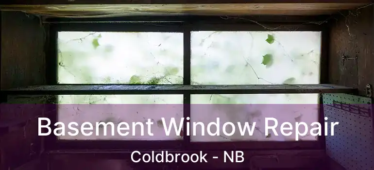  Basement Window Repair Coldbrook - NB