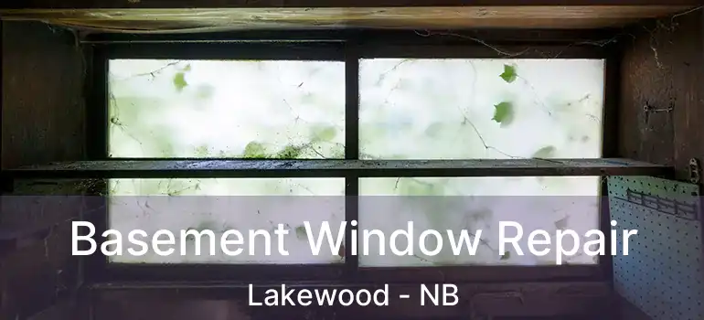  Basement Window Repair Lakewood - NB