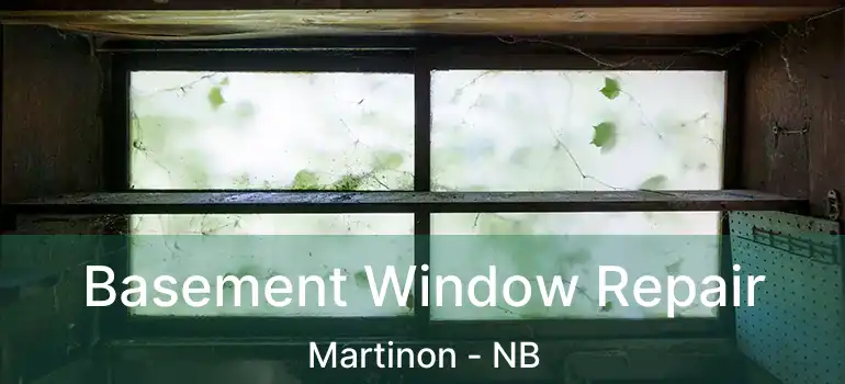 Basement Window Repair Martinon - NB