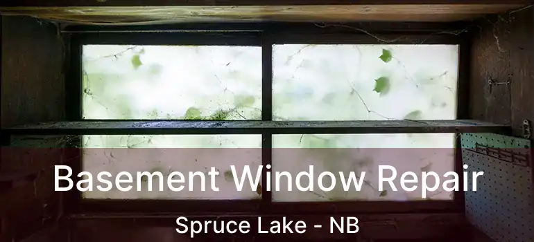  Basement Window Repair Spruce Lake - NB