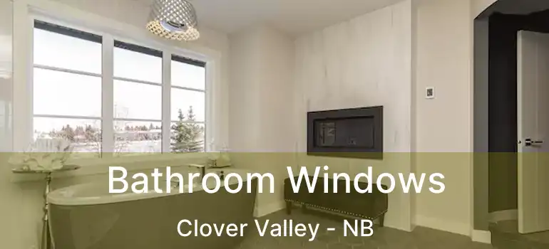  Bathroom Windows Clover Valley - NB