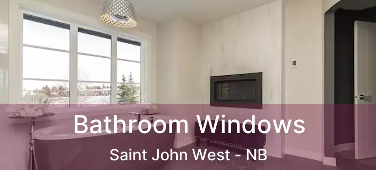  Bathroom Windows Saint John West - NB