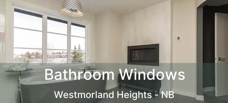  Bathroom Windows Westmorland Heights - NB