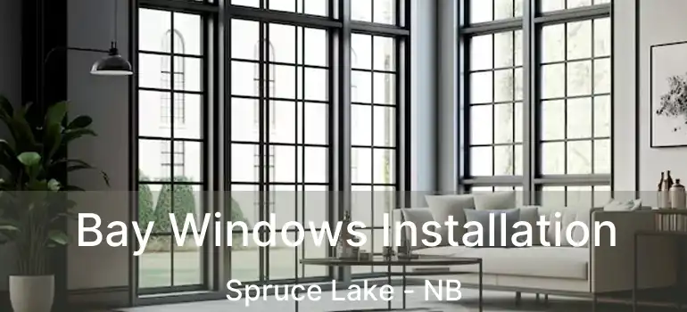  Bay Windows Installation Spruce Lake - NB