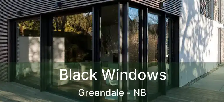  Black Windows Greendale - NB