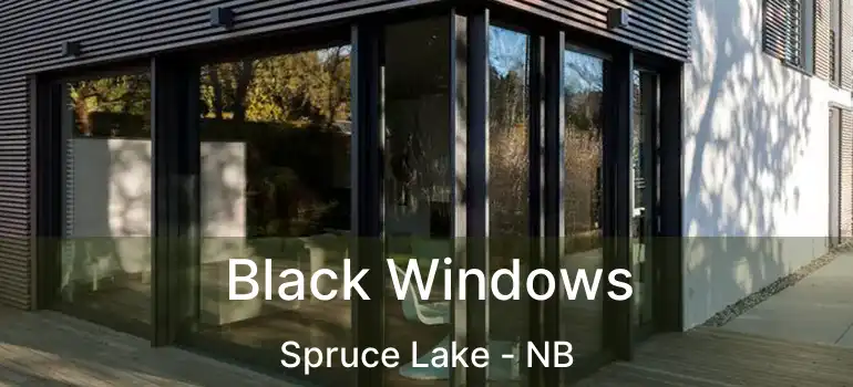  Black Windows Spruce Lake - NB