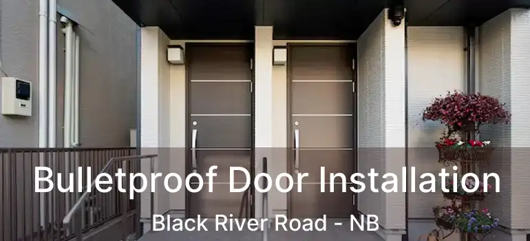  Bulletproof Door Installation Black River Road - NB