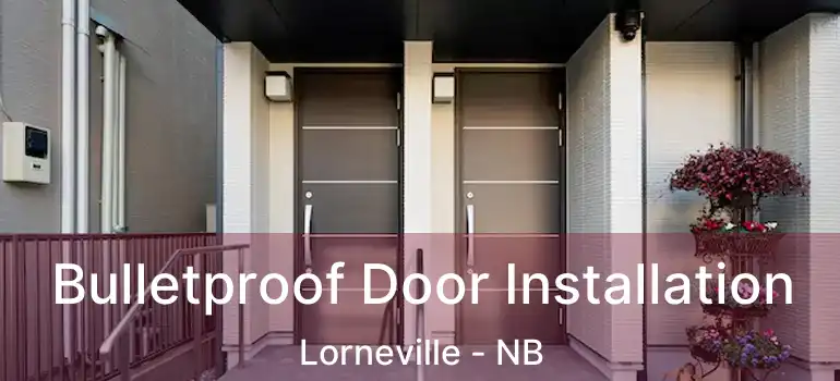  Bulletproof Door Installation Lorneville - NB