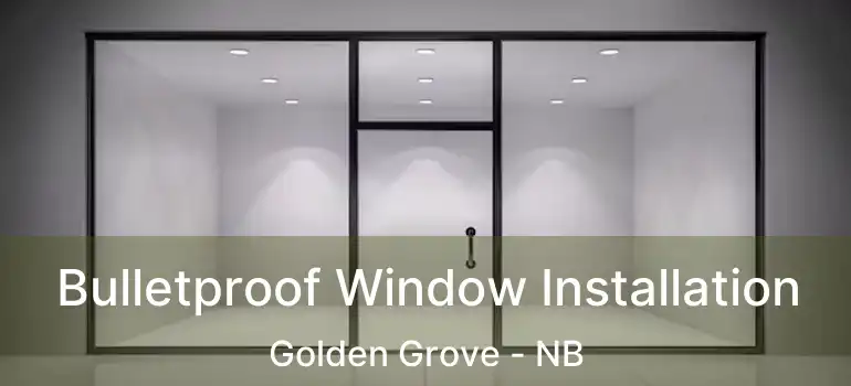  Bulletproof Window Installation Golden Grove - NB