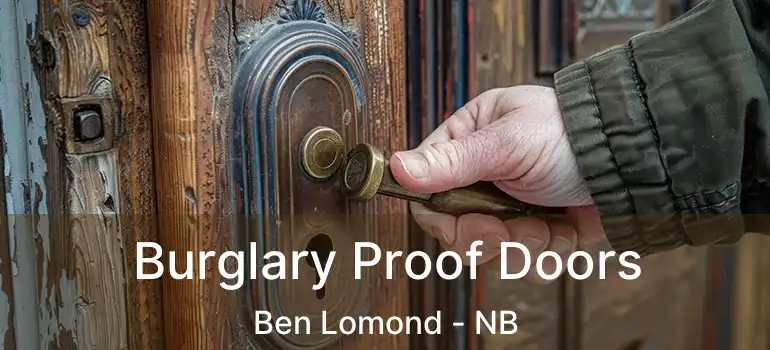  Burglary Proof Doors Ben Lomond - NB