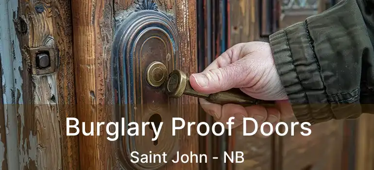  Burglary Proof Doors Saint John - NB