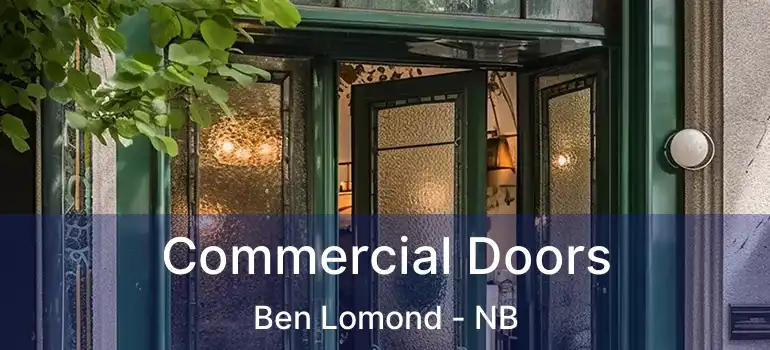  Commercial Doors Ben Lomond - NB