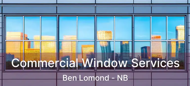  Commercial Window Services Ben Lomond - NB