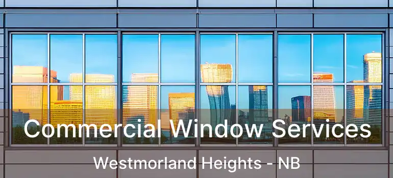  Commercial Window Services Westmorland Heights - NB