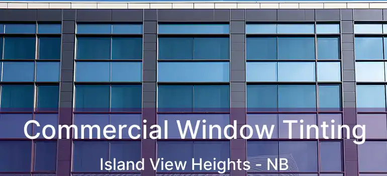  Commercial Window Tinting Island View Heights - NB