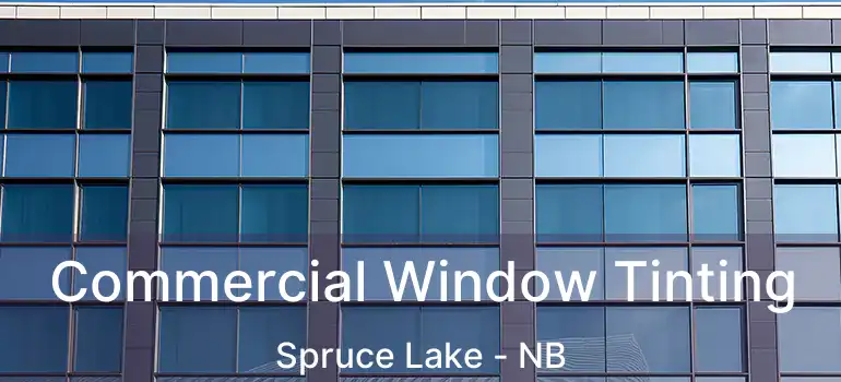 Commercial Window Tinting Spruce Lake - NB