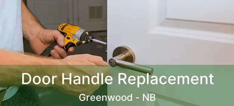 Door Handle Replacement Greenwood - NB