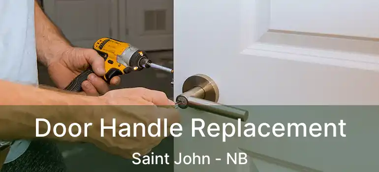  Door Handle Replacement Saint John - NB
