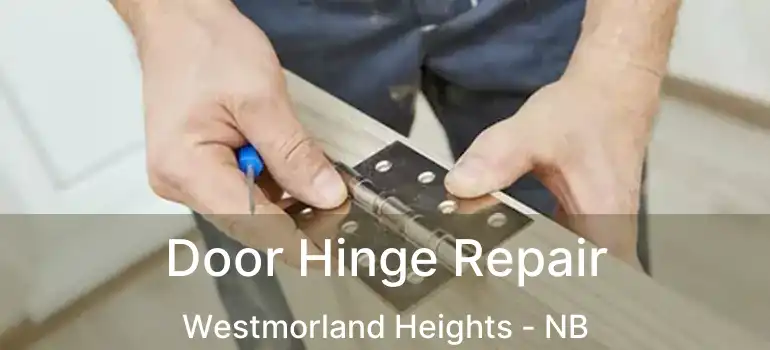  Door Hinge Repair Westmorland Heights - NB