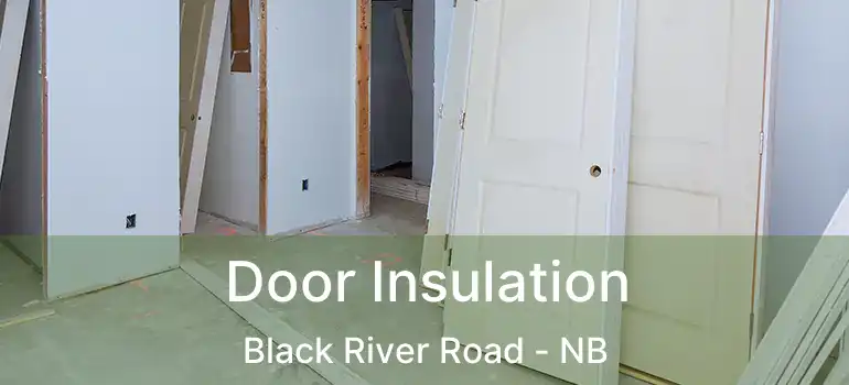  Door Insulation Black River Road - NB