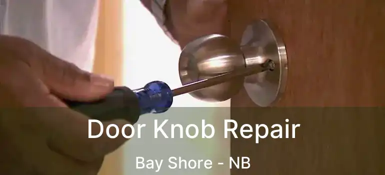 Door Knob Repair Bay Shore - NB