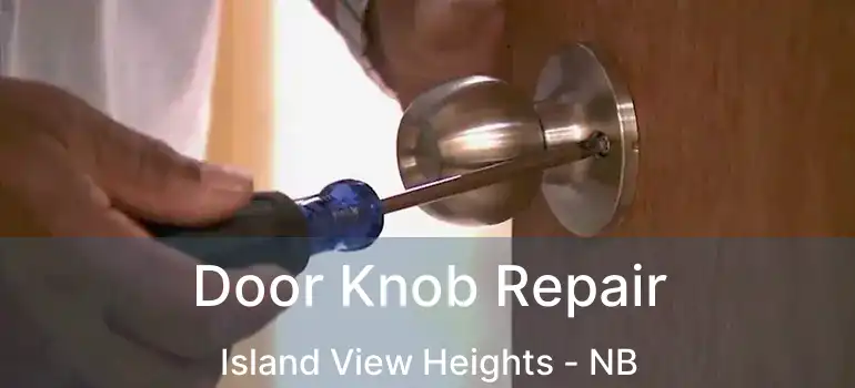  Door Knob Repair Island View Heights - NB
