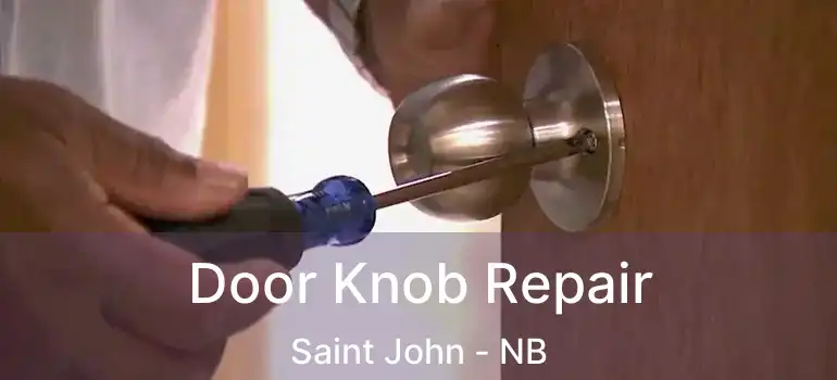  Door Knob Repair Saint John - NB