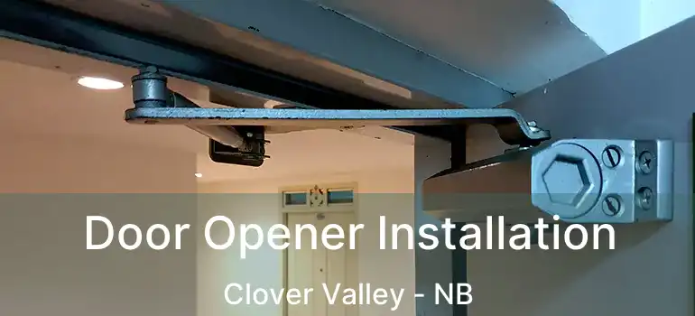  Door Opener Installation Clover Valley - NB