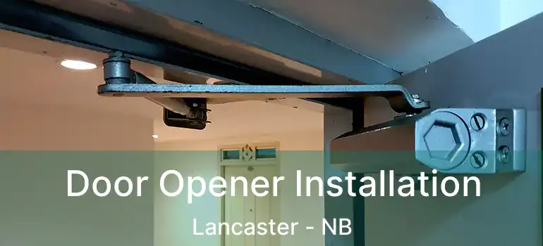  Door Opener Installation Lancaster - NB