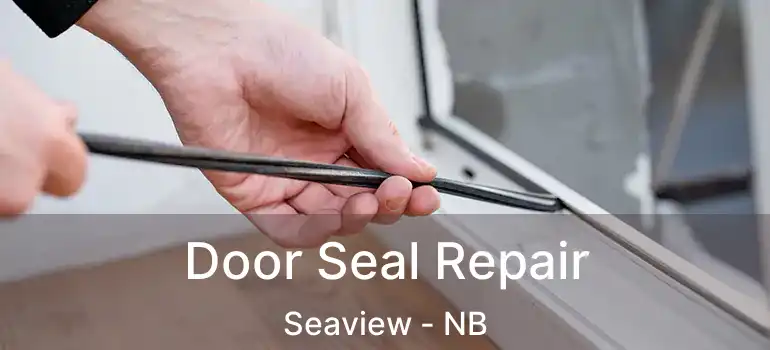  Door Seal Repair Seaview - NB