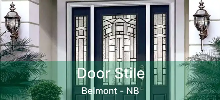  Door Stile Belmont - NB