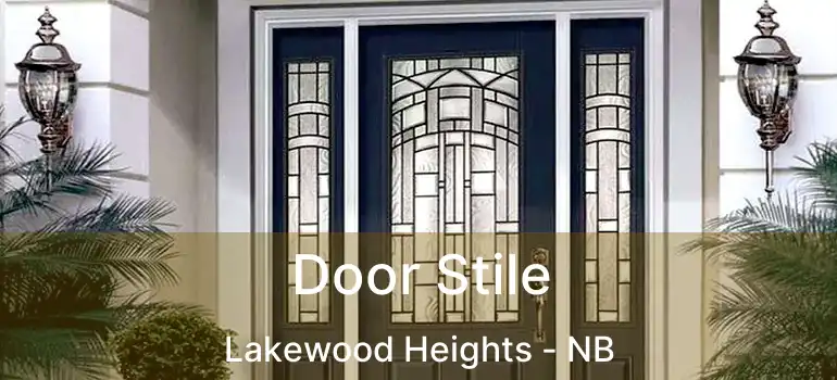  Door Stile Lakewood Heights - NB