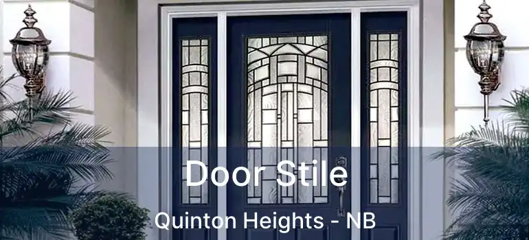  Door Stile Quinton Heights - NB