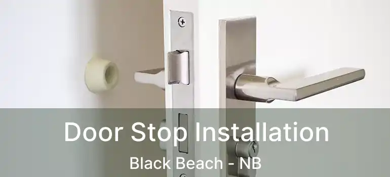  Door Stop Installation Black Beach - NB